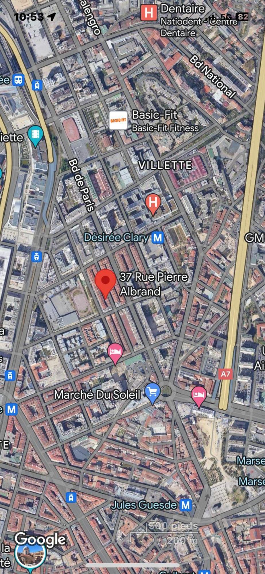 Le Soleil De Marseille Leilighet Eksteriør bilde
